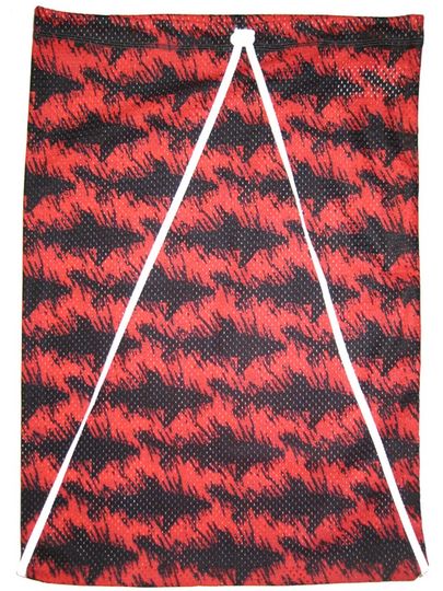 Red Crayon Shark Mesh Gear Bag