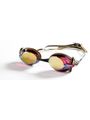 Pulse Mirror Gold Swim Goggles