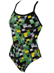 Arena Mahogany Black Womens One Piece