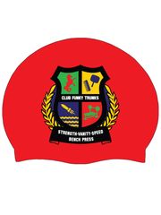Funky Trunks Code Red Silicone Swim Cap