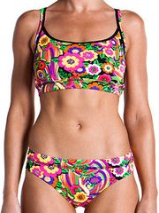 Funkita Daisy Fay Womens Sports Bikini
