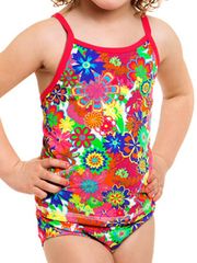 Funkita Snow Blossom Toddlers Tankini