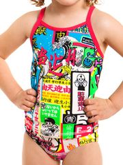 Funkita Tokyo Smackdown Toddlers Tankini