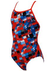 Arena Mahogany Red Girls One Piece