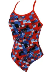 Arena Mahogany Red Womens One Piece