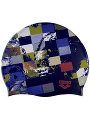 Arena Mahogany Blue Silicone Swim Cap