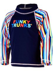 Funky Trunks Ocean Liner Toddler Sleeved Rash Shirt - Boys 3