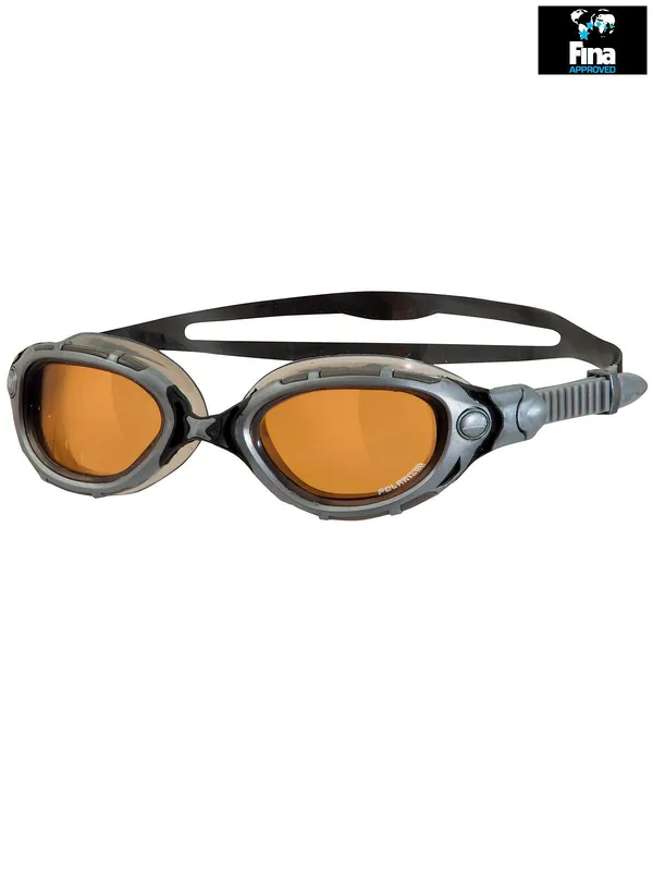 zoggs predator flex polarised goggles