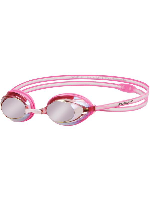 Speedo Vanquisher Mirror Pink Goggles