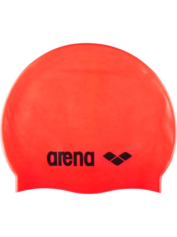 Arena Swim Black Silicone Swim Cap