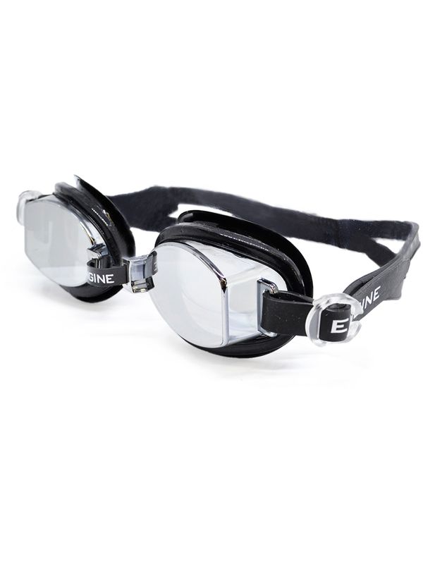 Engine Turbine Mirrored Goggles Black