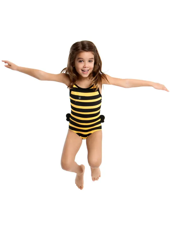 Funkita The Bumble Bee Toddler Girls One Piece Swimsuit