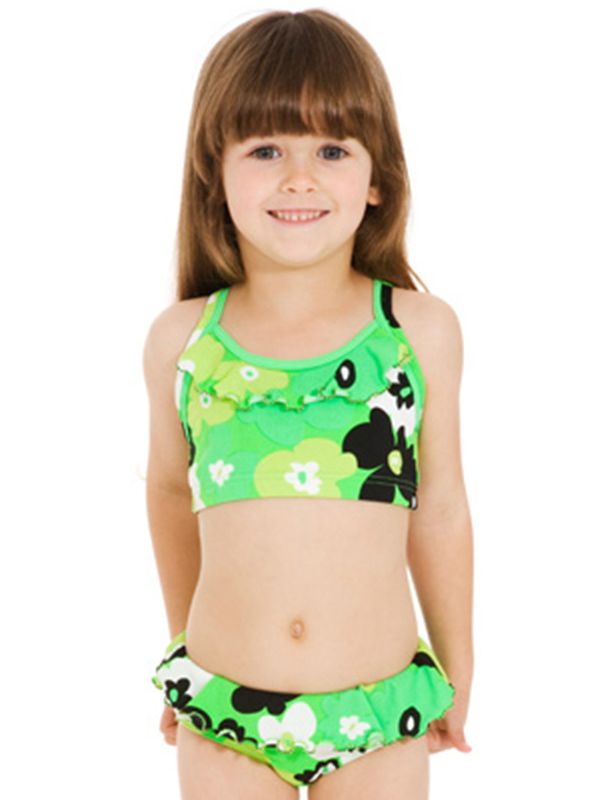 Funkita Grassland Toddlers Ruffle Bikini