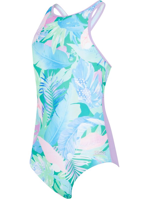 Girls Zanzibar Trim Classicback One Piece