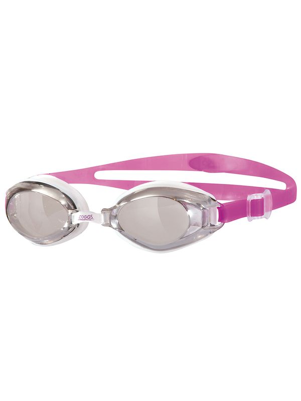 Zoggs Zena White & Pink Mirrored Lens Goggles