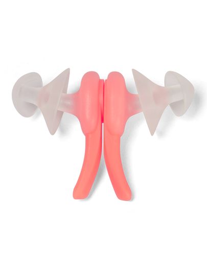 Speedo Biofuse Earplugs - Clear/Fluro Tangerine