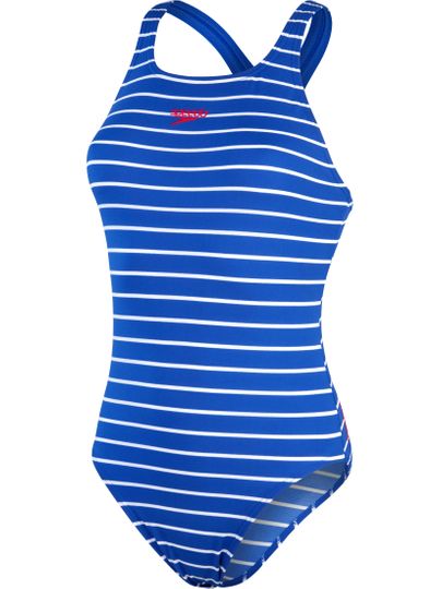 Speedo Medalist One Piece - Chroma Blue/White