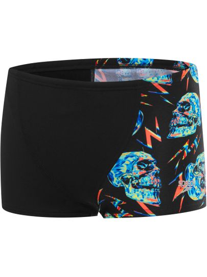 Speedo V-Cut Aquashorts - Skull/Black/Multi