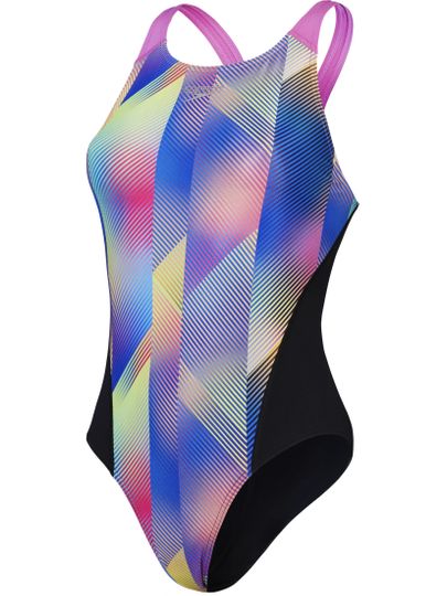 Speedo Recordbreaker One Piece - Pink/Blue