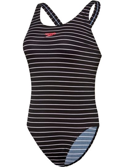 Speedo  Leaderback One Piece - Limitless Black/White