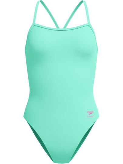 Speedo Solid V-Back 2.0 One Piece - Aqua Breeze