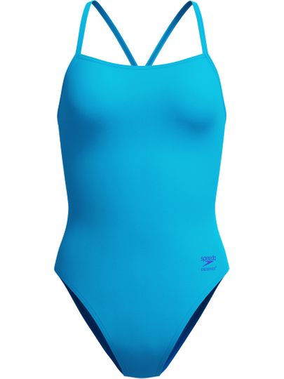 Speedo Solid V-Back 2.0 One Piece - Picton Blue