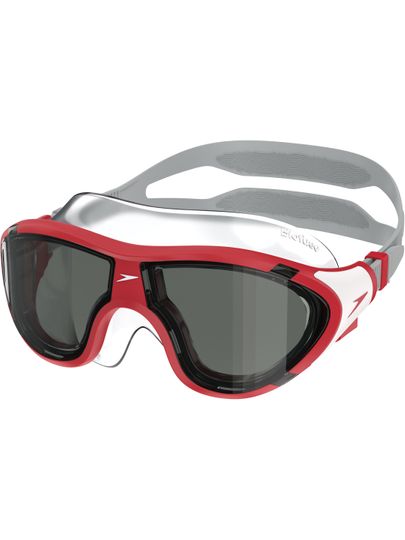 Speedo Biofuse 2.0 Junior Swim Mask - High Risk Red / Smoke