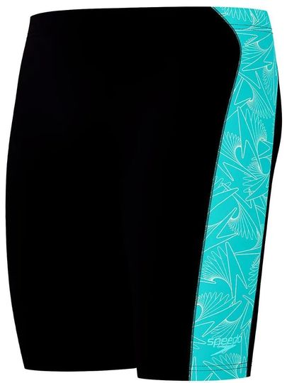 Speedo Hyperboom Panel Jammers - Black/Turquoise Gem