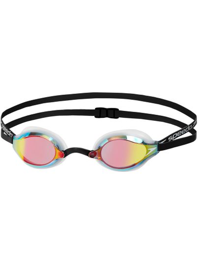 Speedo Fastskin Speedsocket 2.0 Goggles - White / Gold Mirror