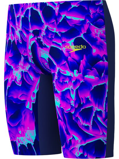 Speedo Fastskin Junior Endurance+ Max High Waisted Jammers - Cave Current/Jelly