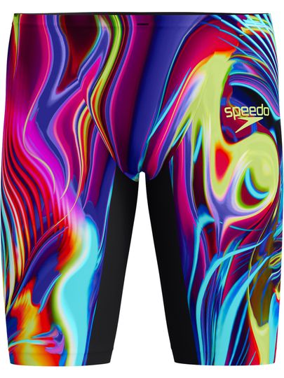 Speedo Fastskin LZR Pure Valor 2.0 Jammers - Black/Molten Blur
