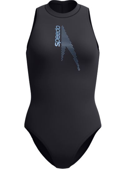 Speedo Hydrasuit One Piece - Anthracite/Mayan Blue