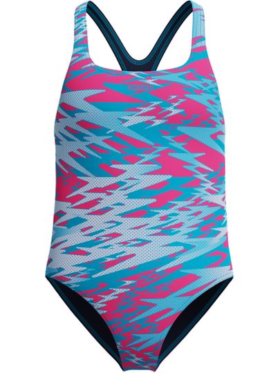 Speedo Hyperboom Allover Medalist One Piece - Margarita Pink