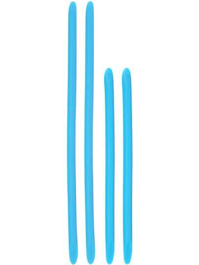 AMANZI Hand Paddle Strap Kit - Azure