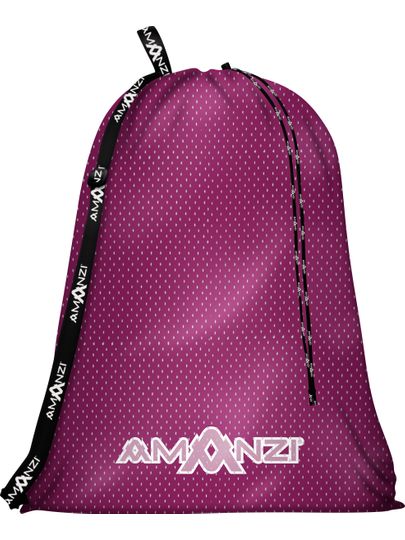 AMANZI Mesh Bag - Bordeaux