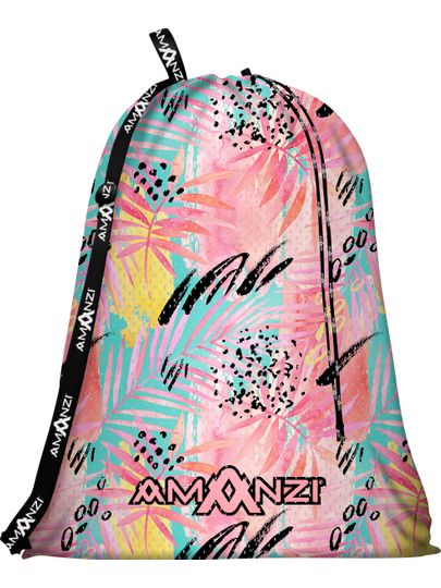 AMANZI Mesh Bag - Peachy Palms