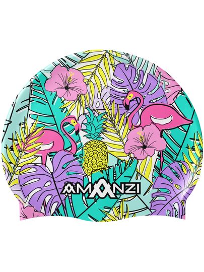 AMANZI Swim Cap - South Beach
