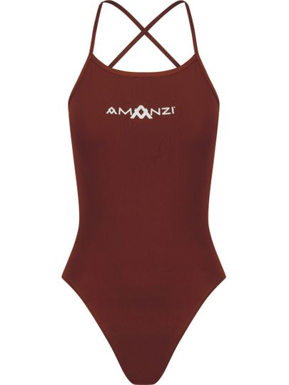 AMANZI Tie Back One Piece - Chino