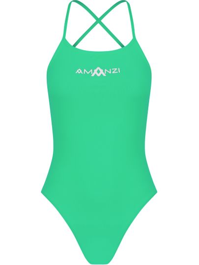 AMANZI Tie Back One Piece - Peppermint