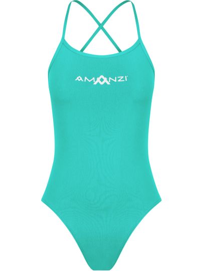 AMANZI Tie Back One Piece - Spearmint