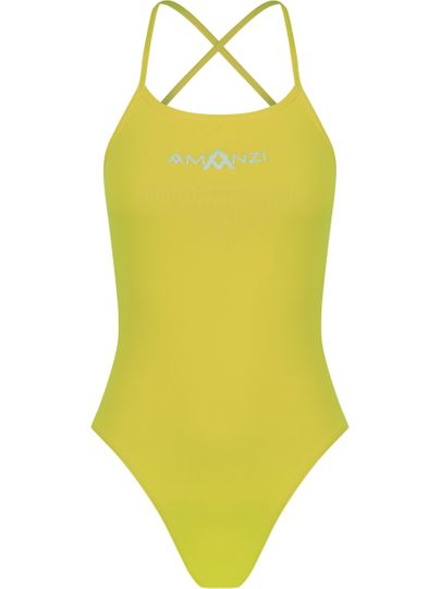 AMANZI Tie Back One Piece - Sunshine