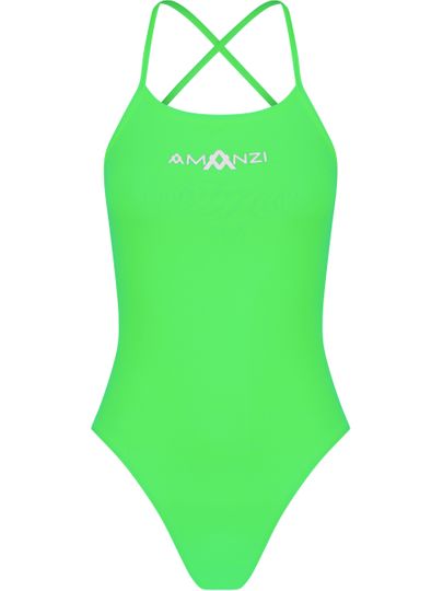 AMANZI Tie Back One Piece - Zesty