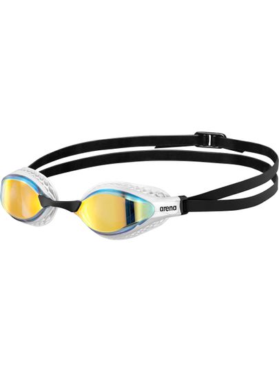 Arena Airspeed Goggles - Yellow Copper Mirror/White