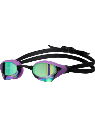Arena Cobra Core Swipe Goggles - Emeral Mirror/Plum/Black