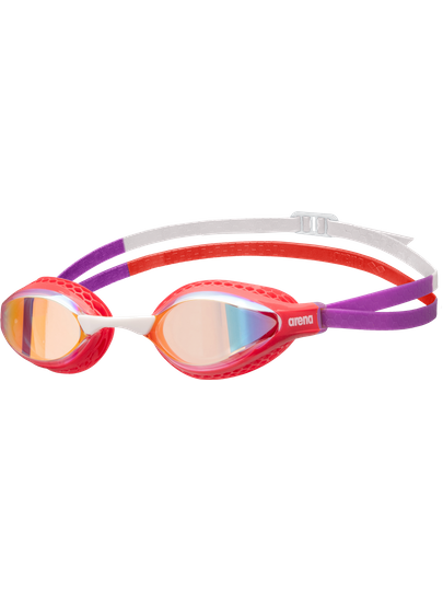 Arena Airspeed Goggles - Yellow Copper Mirror/Coral