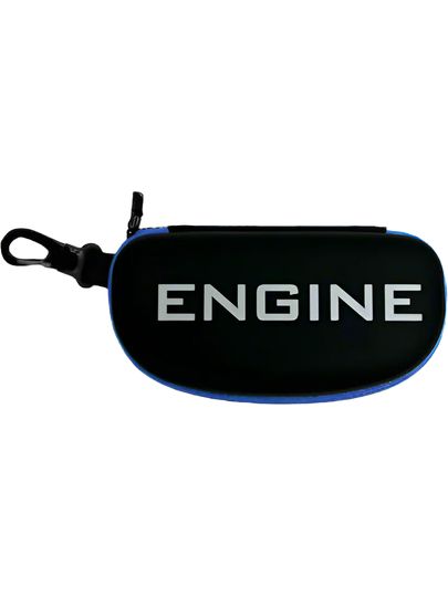 Engine Hard Shell Goggle Case - Blue