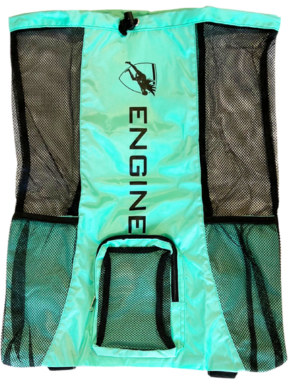 Engine Mesh Backpack - Turquoise