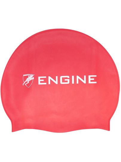 Engine Solid Swim Cap - Coral