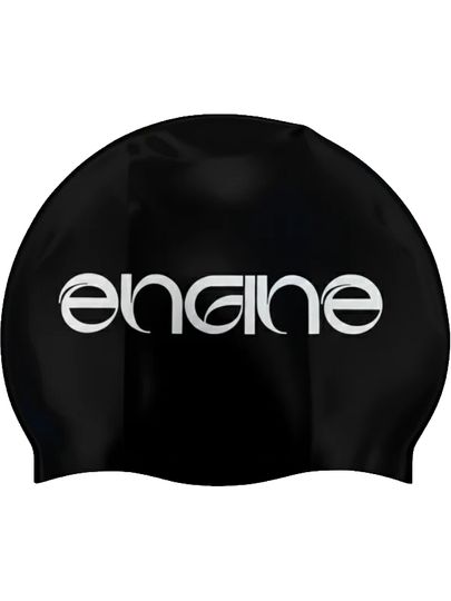 Engine Velocity Swim Cap - Black