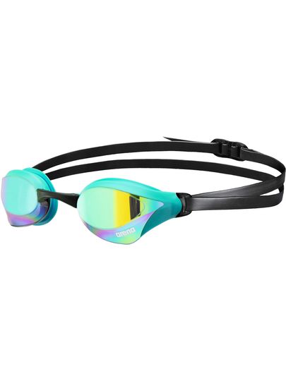 Arena Cobra Core Swipe Goggles - Emerald Mirror/Peacock